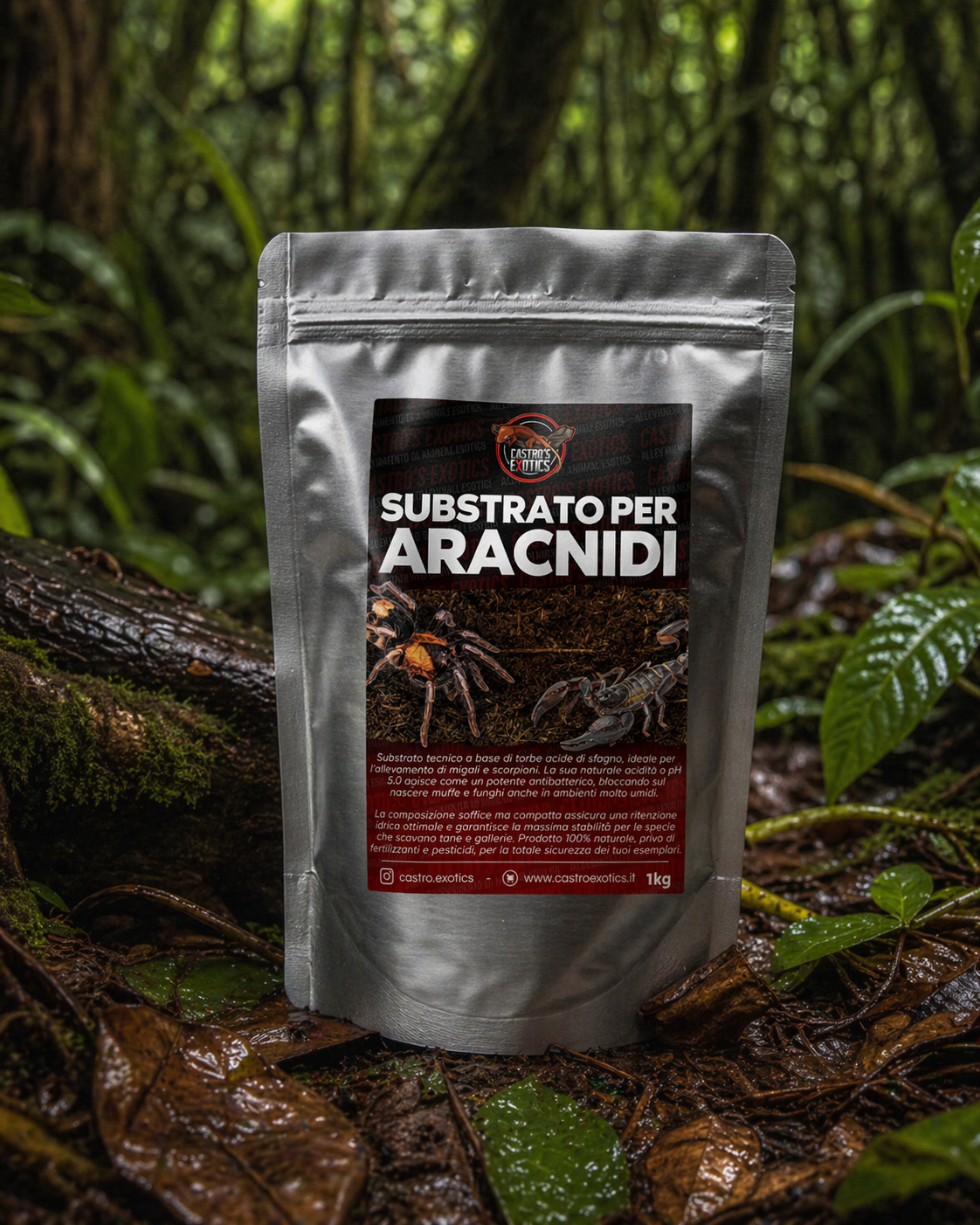 Substrato per Aracnidi (1kg)